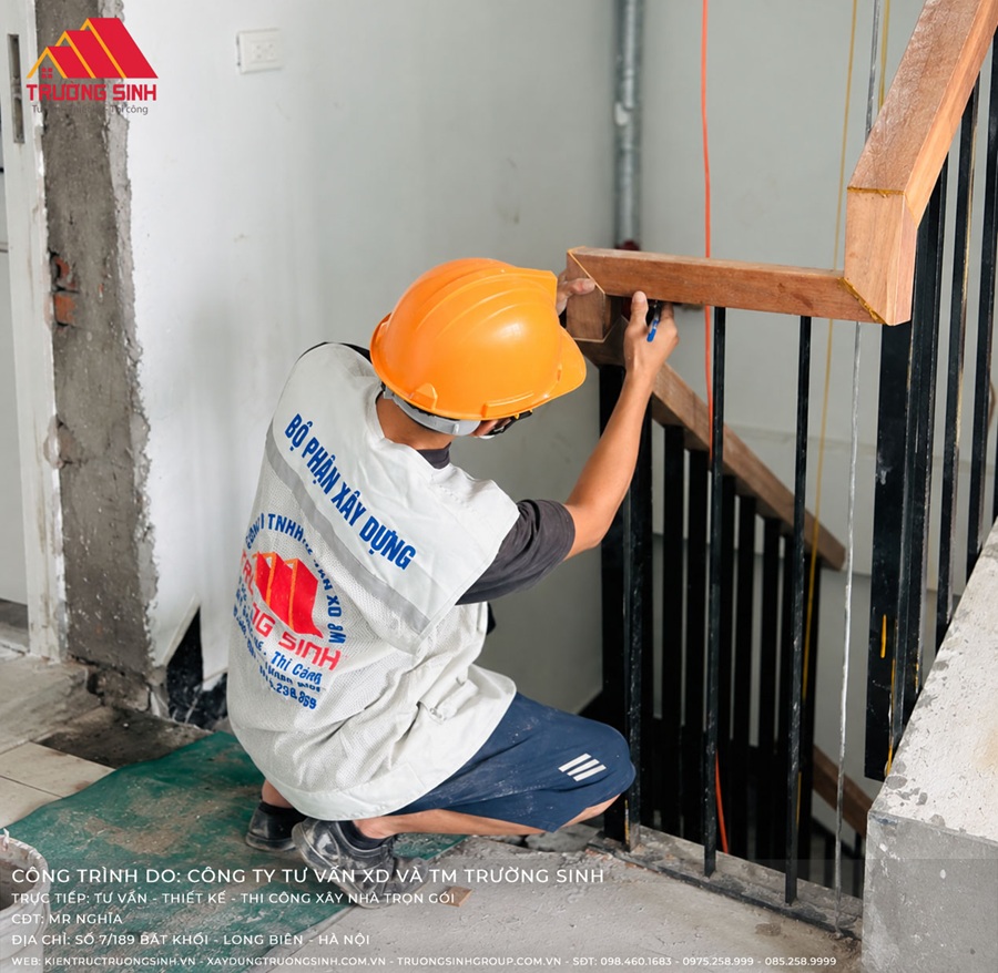 Tiêu chuẩn làm lan can cầu thang sắt